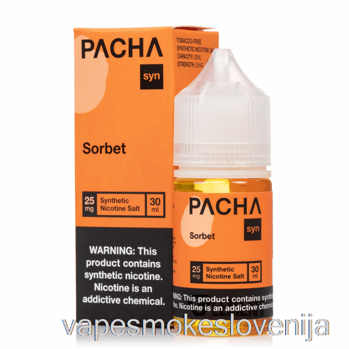 Vape Za Enkratno Uporabo Sorbet - Pachamama Soli - 30ml 25mg